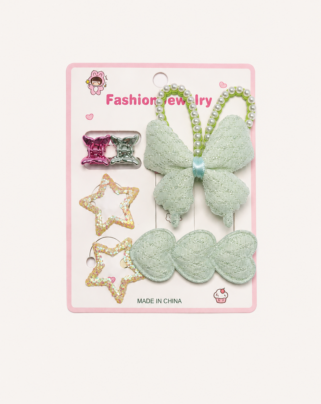 Hair pins 6 piece pack