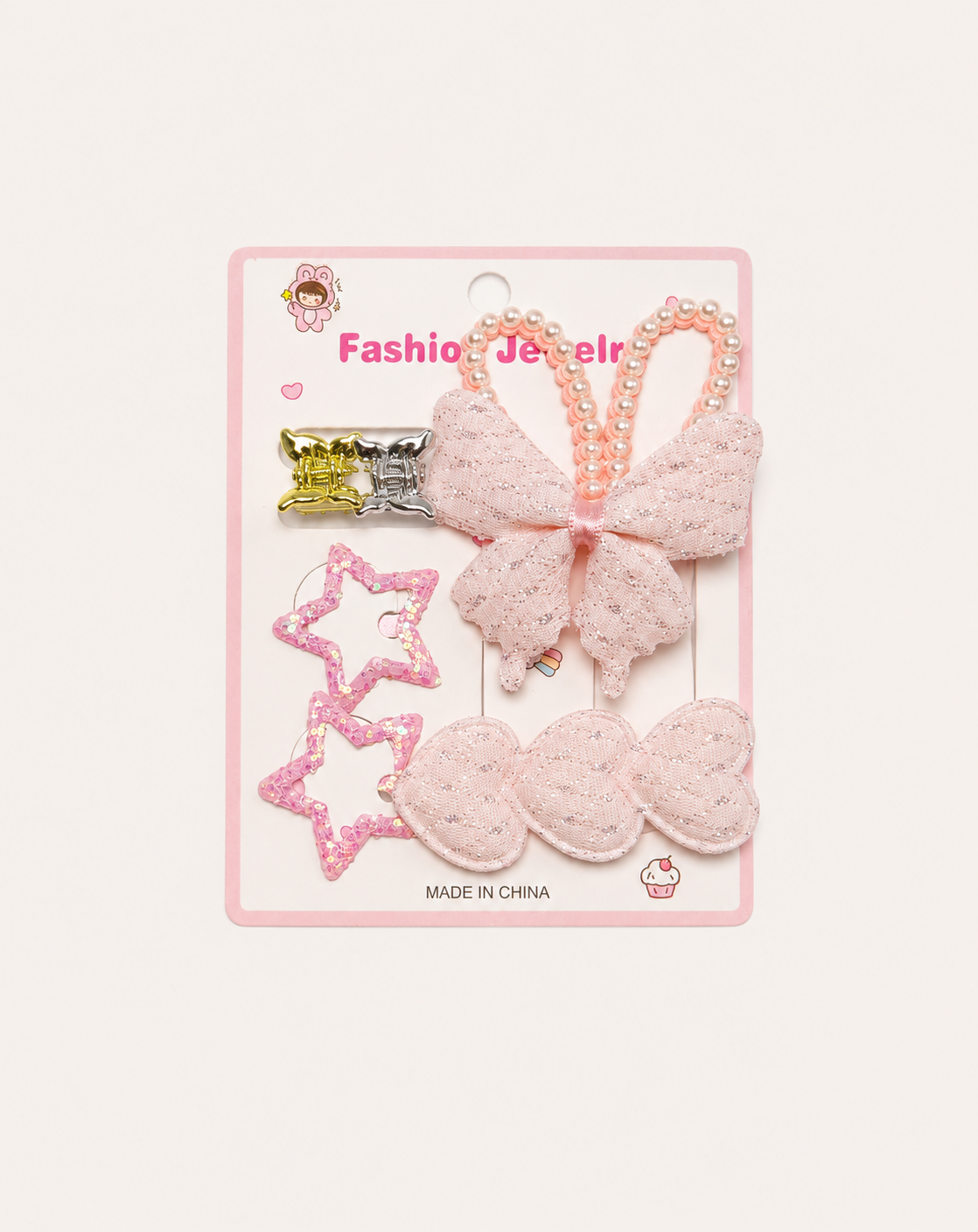 Hair pins 6 piece pack