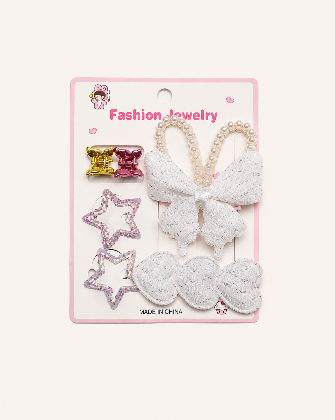 Hair pins 6 piece pack