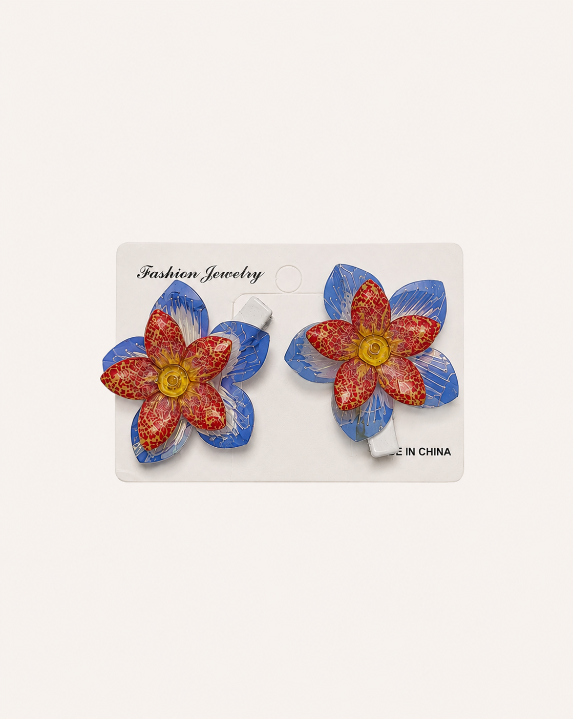 Flower hair pins 2 piece