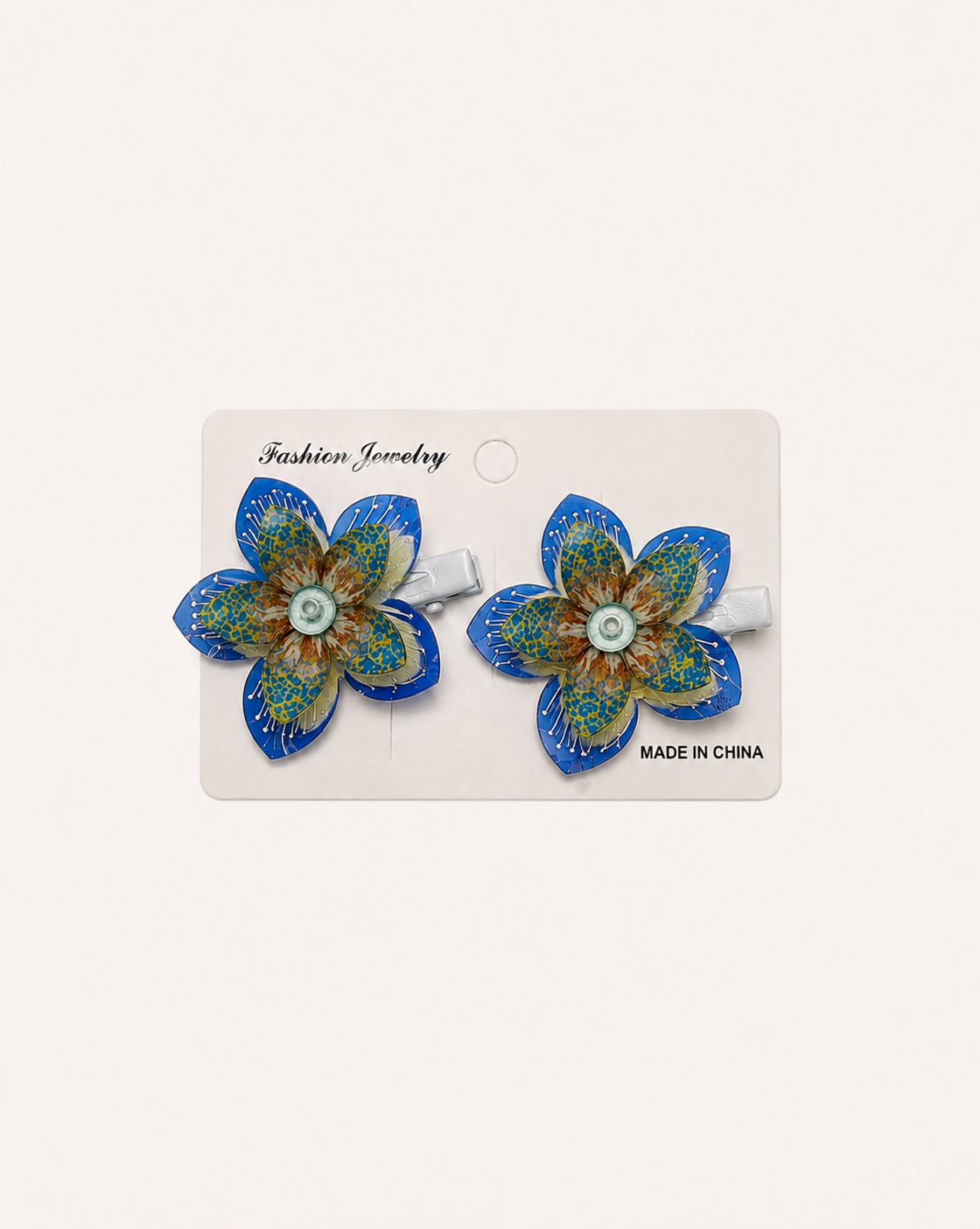 Flower hair pins 2 piece