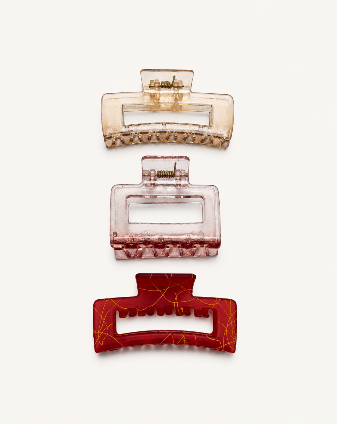 Hair Claw Clip 3pcs (Medium)