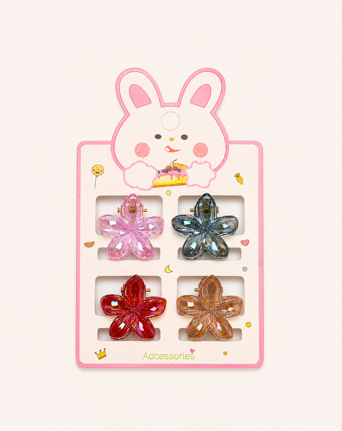 Star Claw Clip 4pcs (Small)
