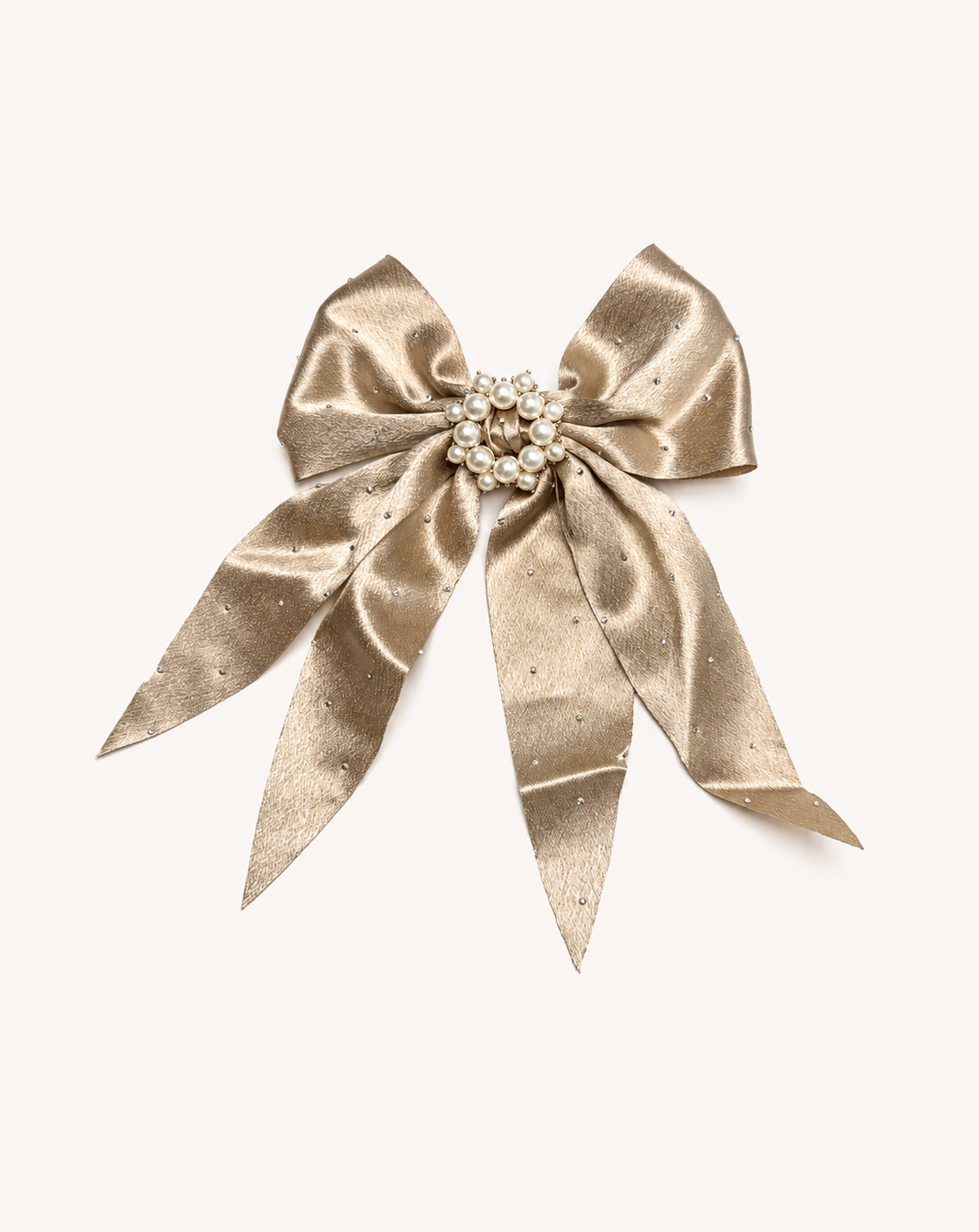 Bow hair pin