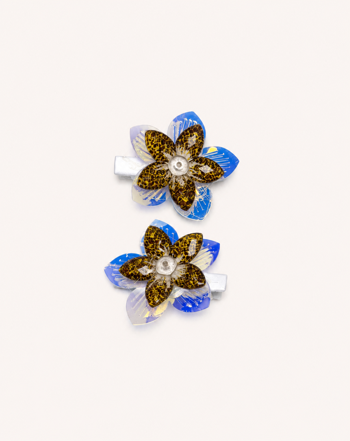 Flower hair pins 2 piece