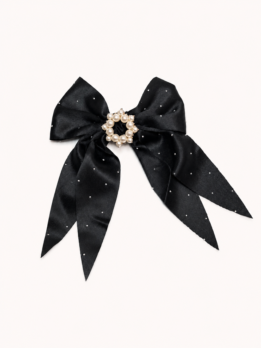 Bow hair pin