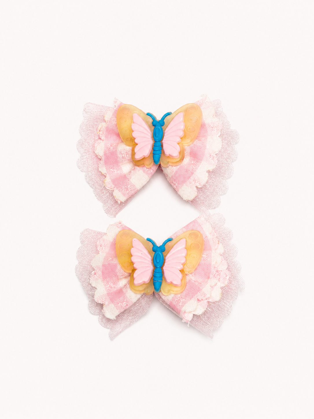 Bow Hair Pins 2pcs