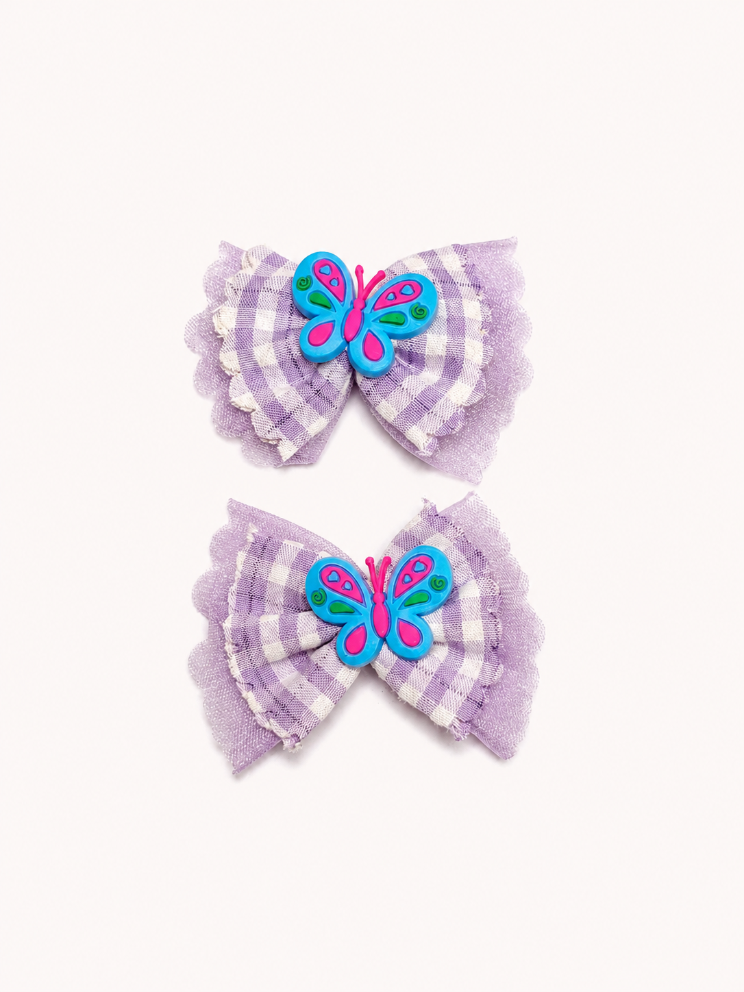 Bow Hair Pins 2pcs