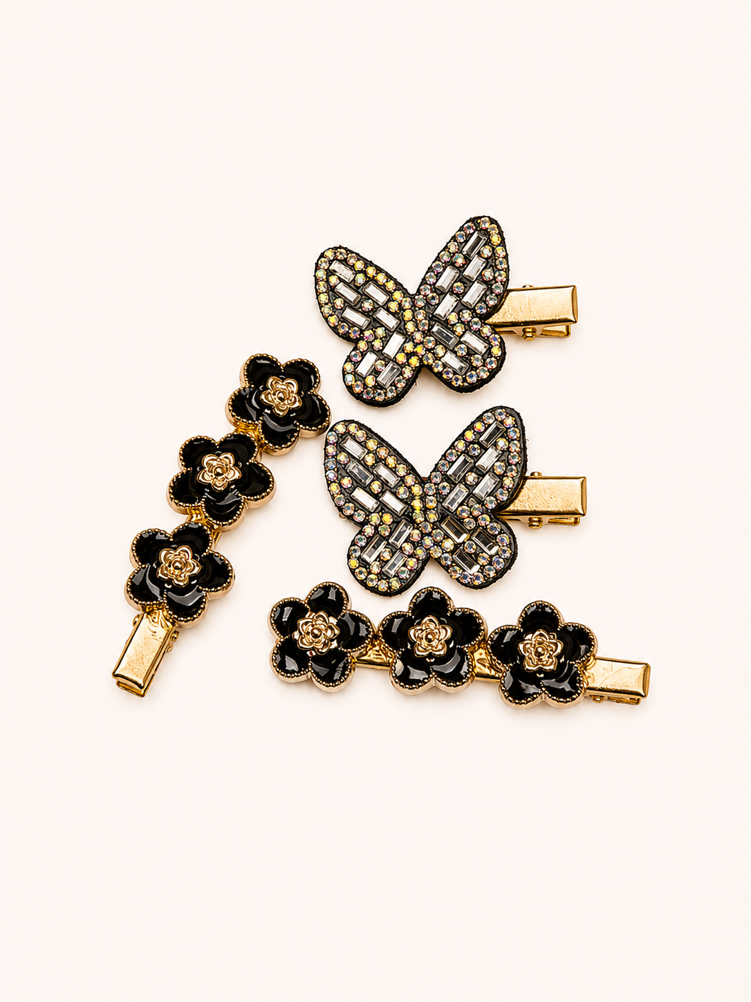 Butterfly Hair Pins 4PC
