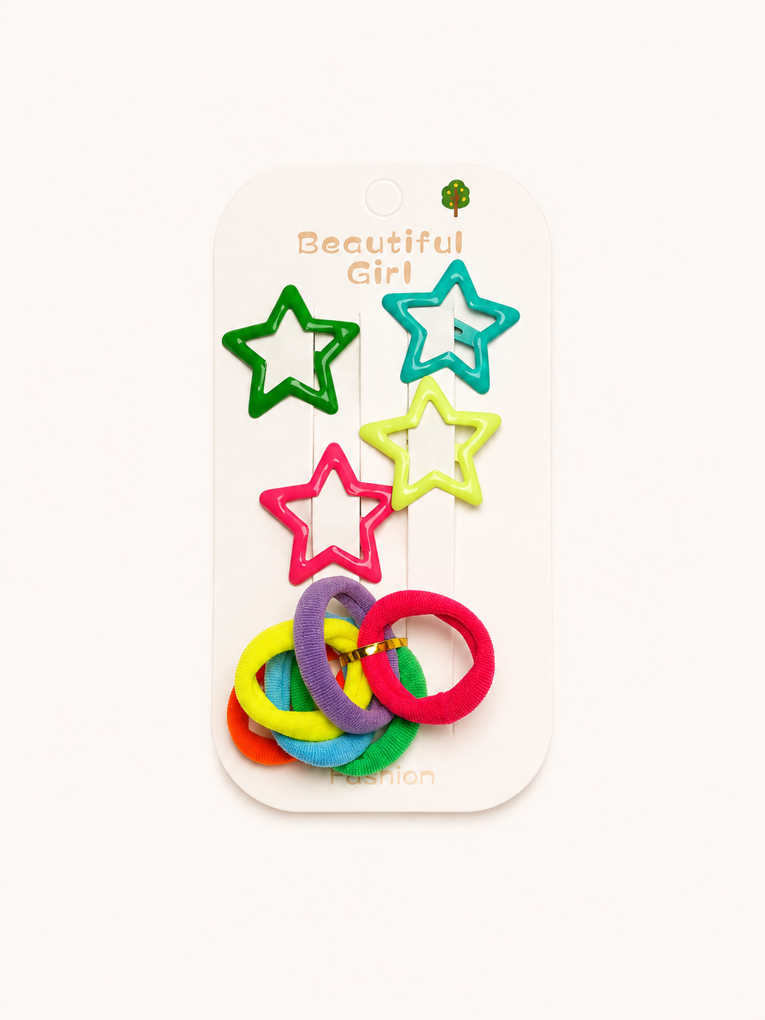 Star Hair pins & ponies