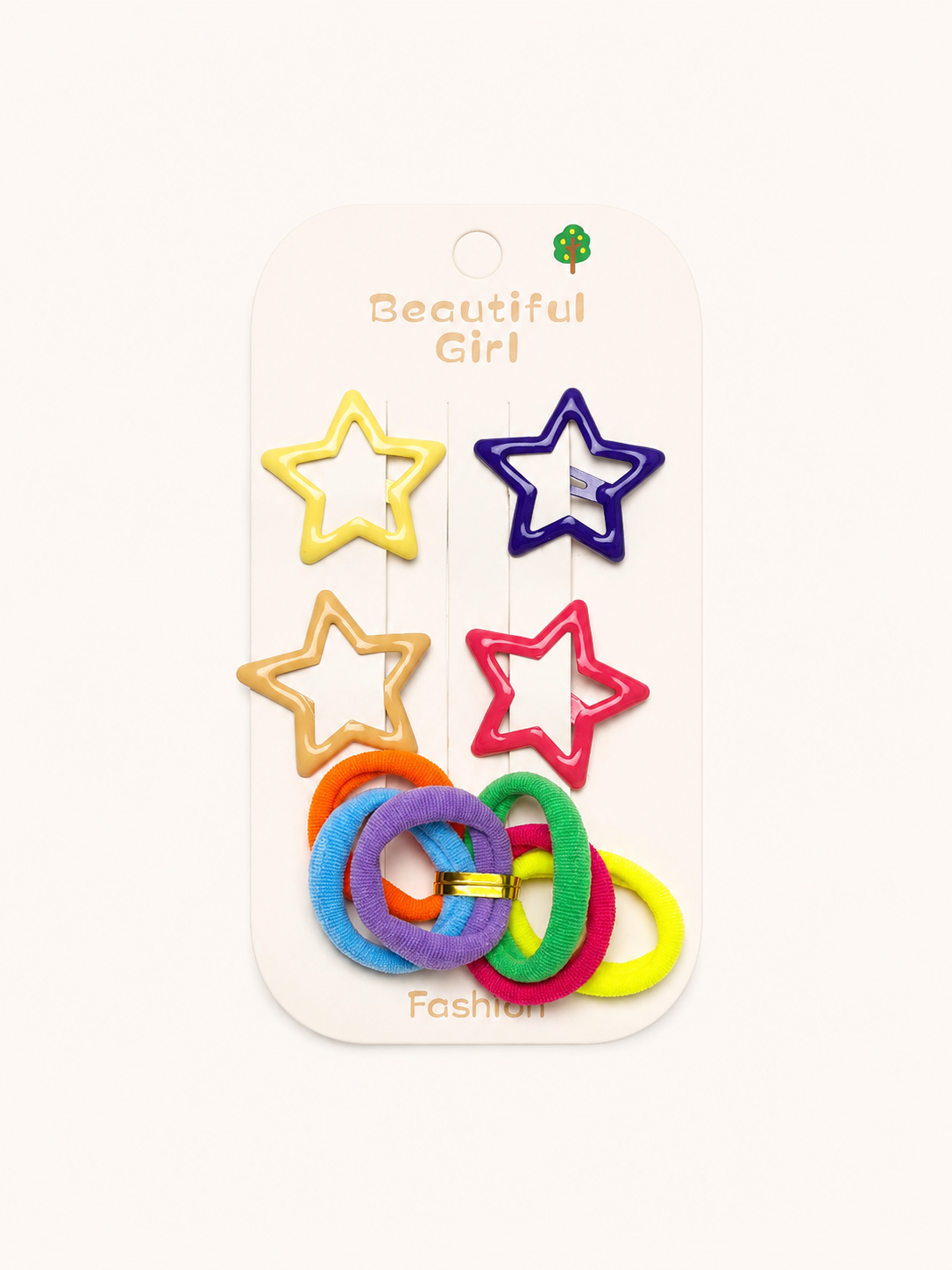 Star Hair pins & ponies