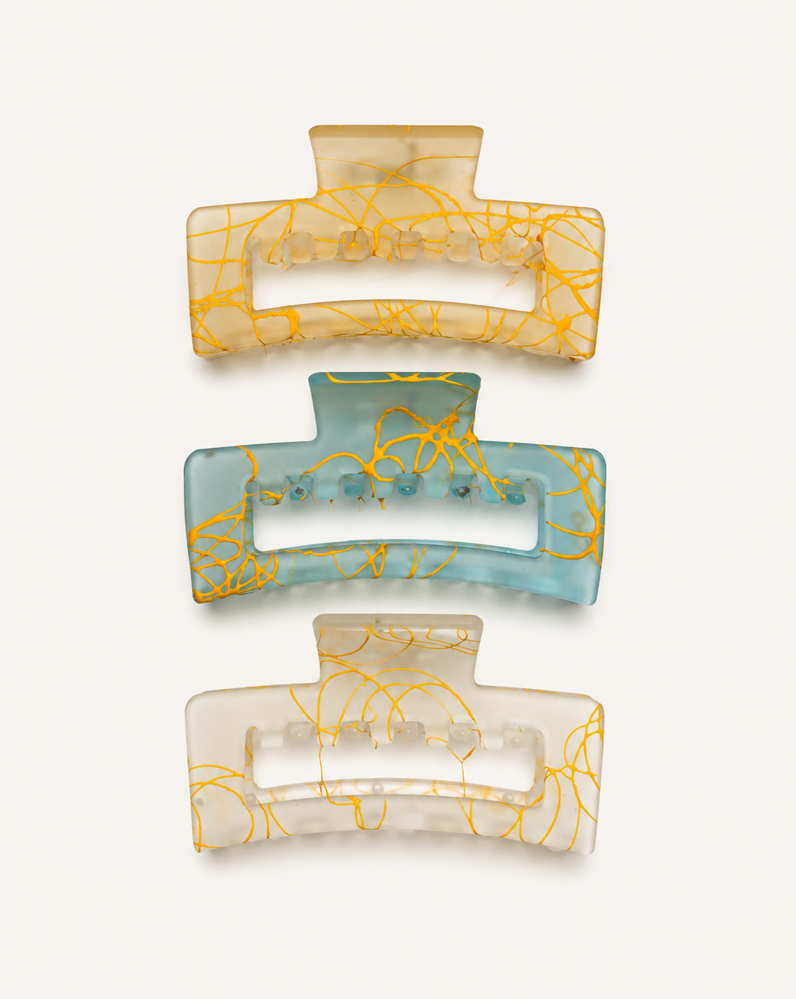 Hair Claw Clip 3pcs (Medium)