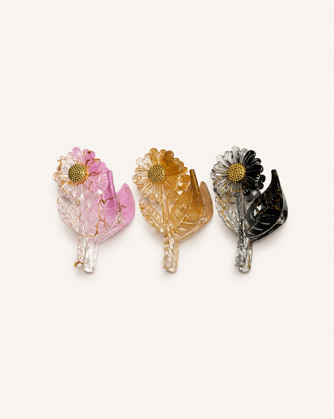 Hair Claw Clip 3pcs (Large)