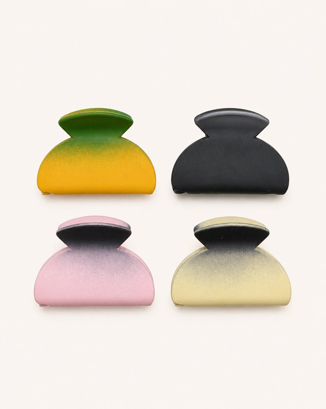 Hair Claw Clip 4pcs (Small)