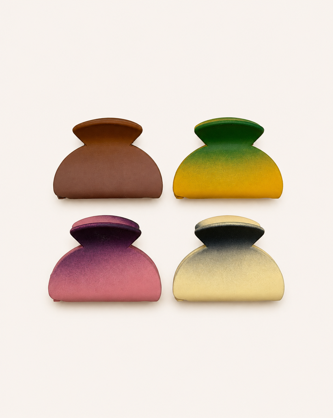 Hair Claw Clip 4pcs (Small)