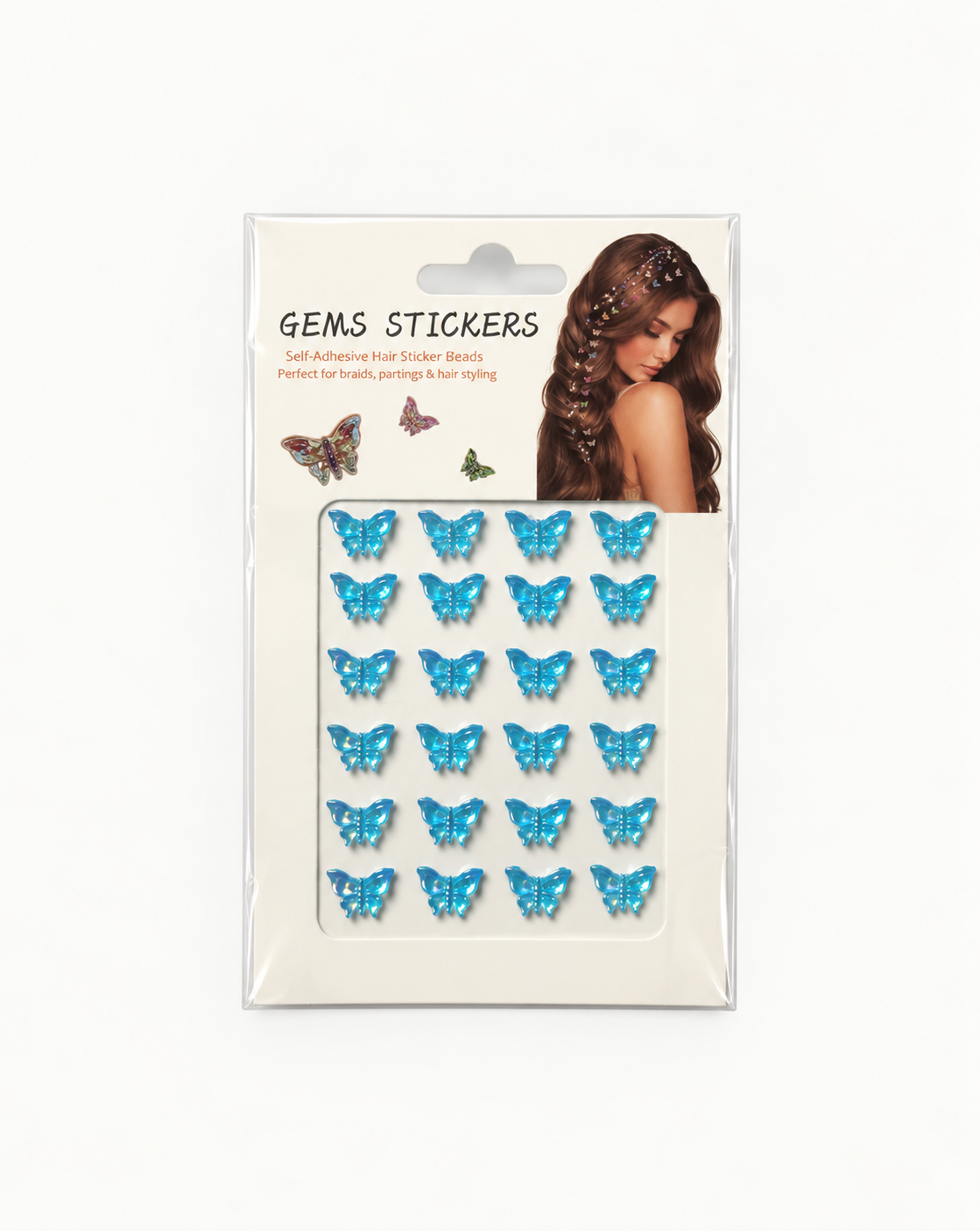 3D Hair & Nail Art Stickers Beads