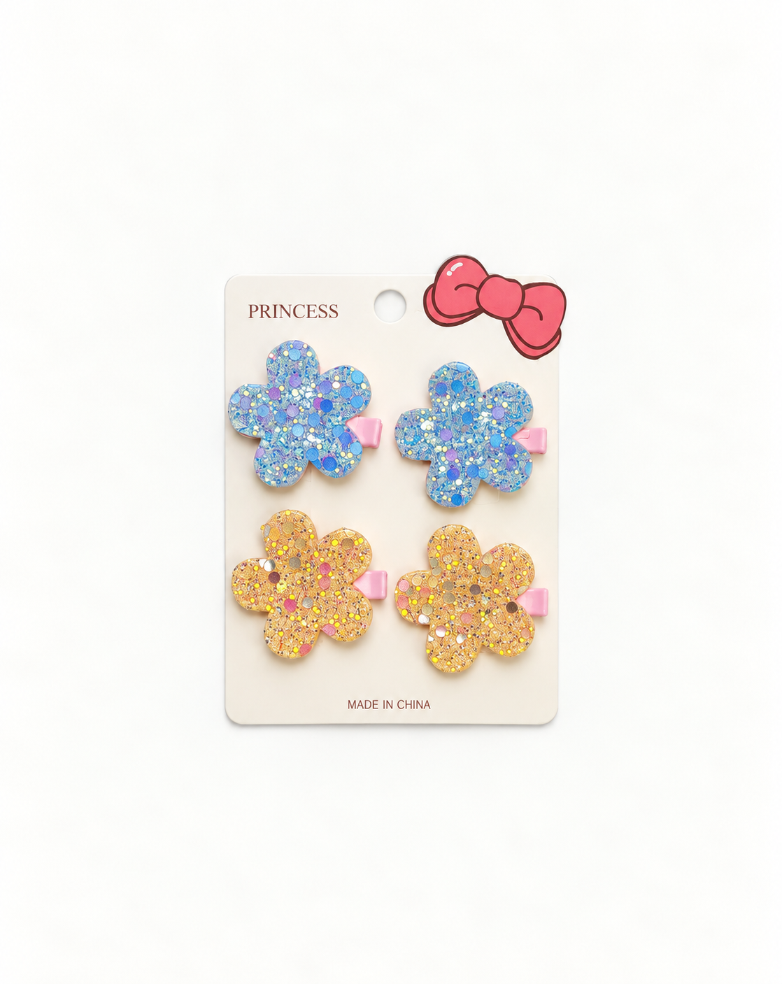 Flower Hair Pins 4 Piece