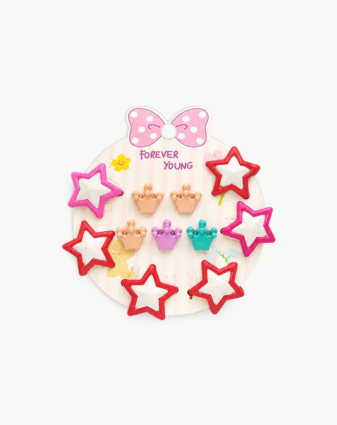 Star Hair Pins & Mini Catcher 11Pc Pack