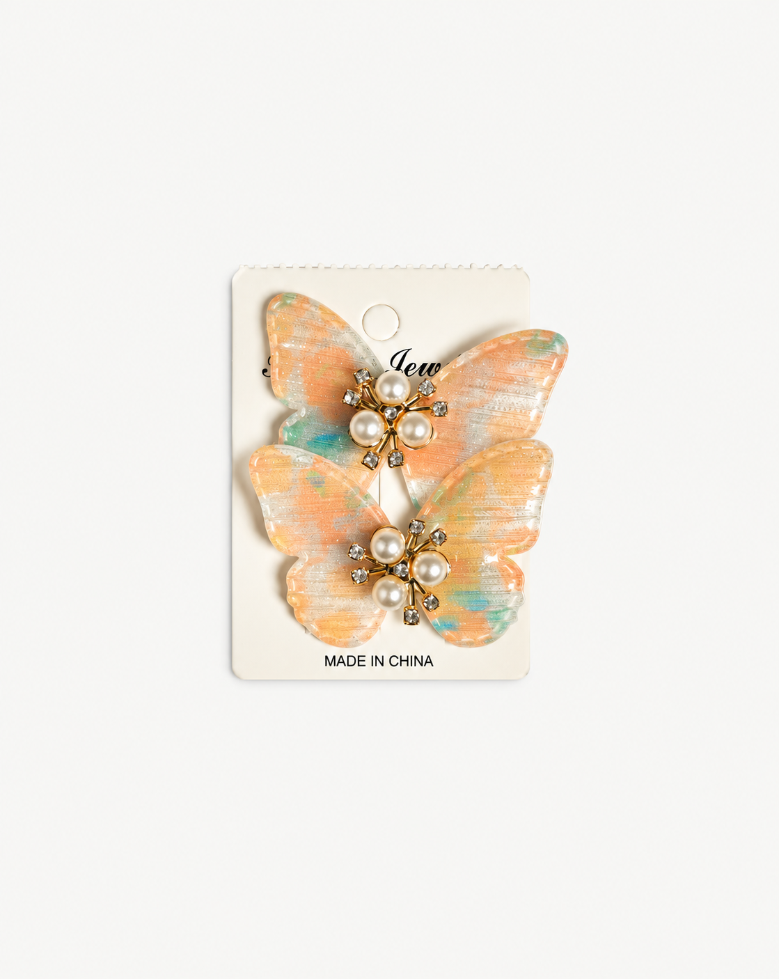 Butterfly Hair Pins 2pcs