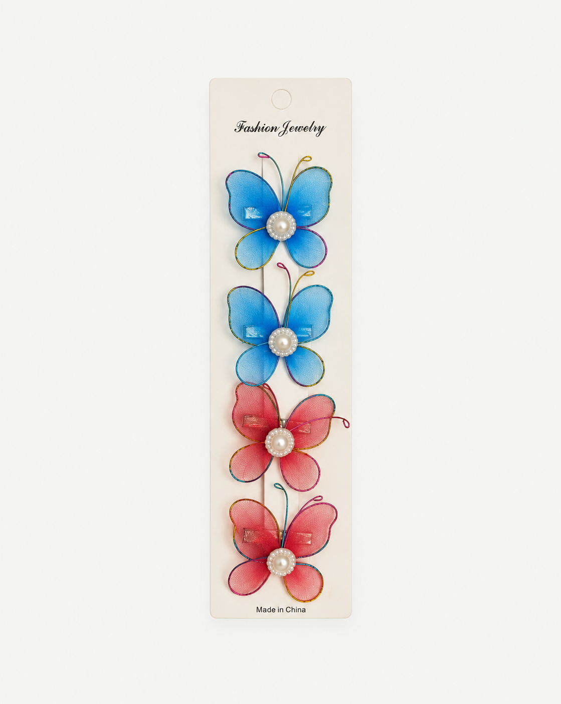 Butterfly Hair Pins 4 Pieces