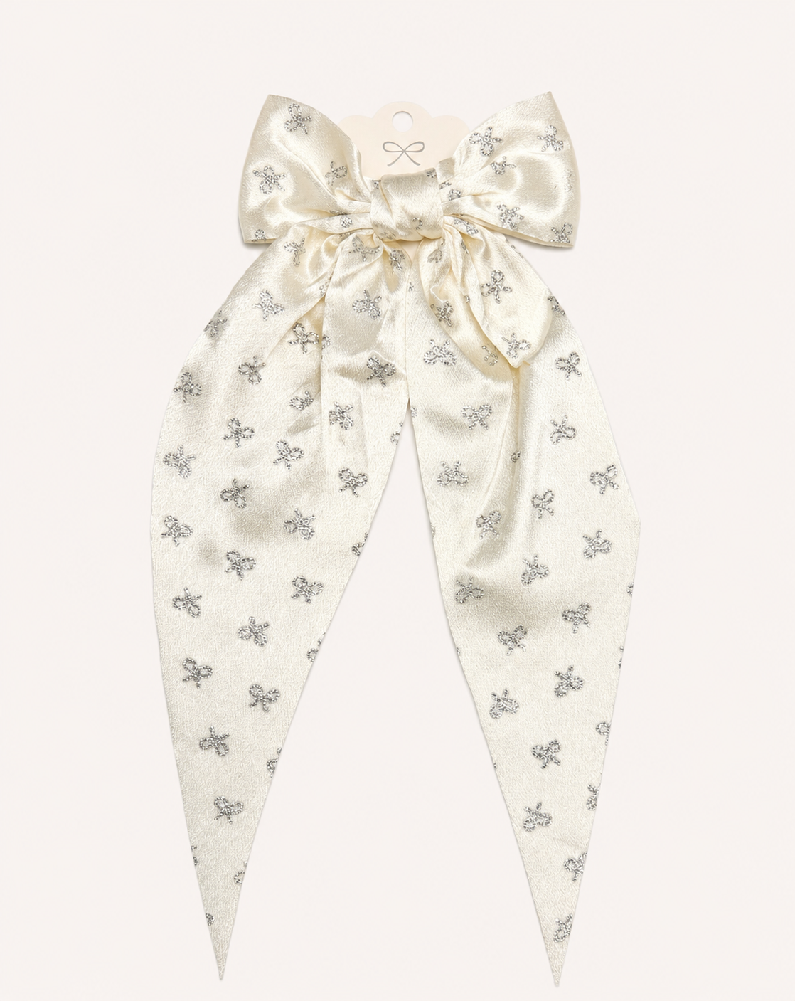 Hair Bow | Cream