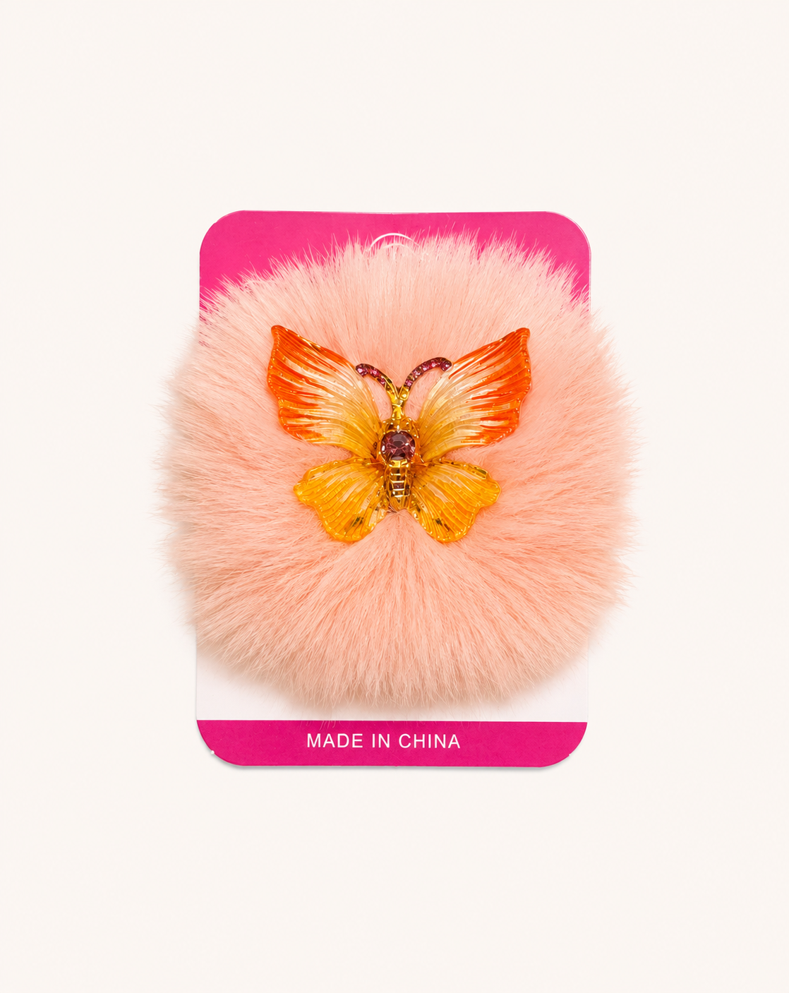 Fluffy Hair Pin