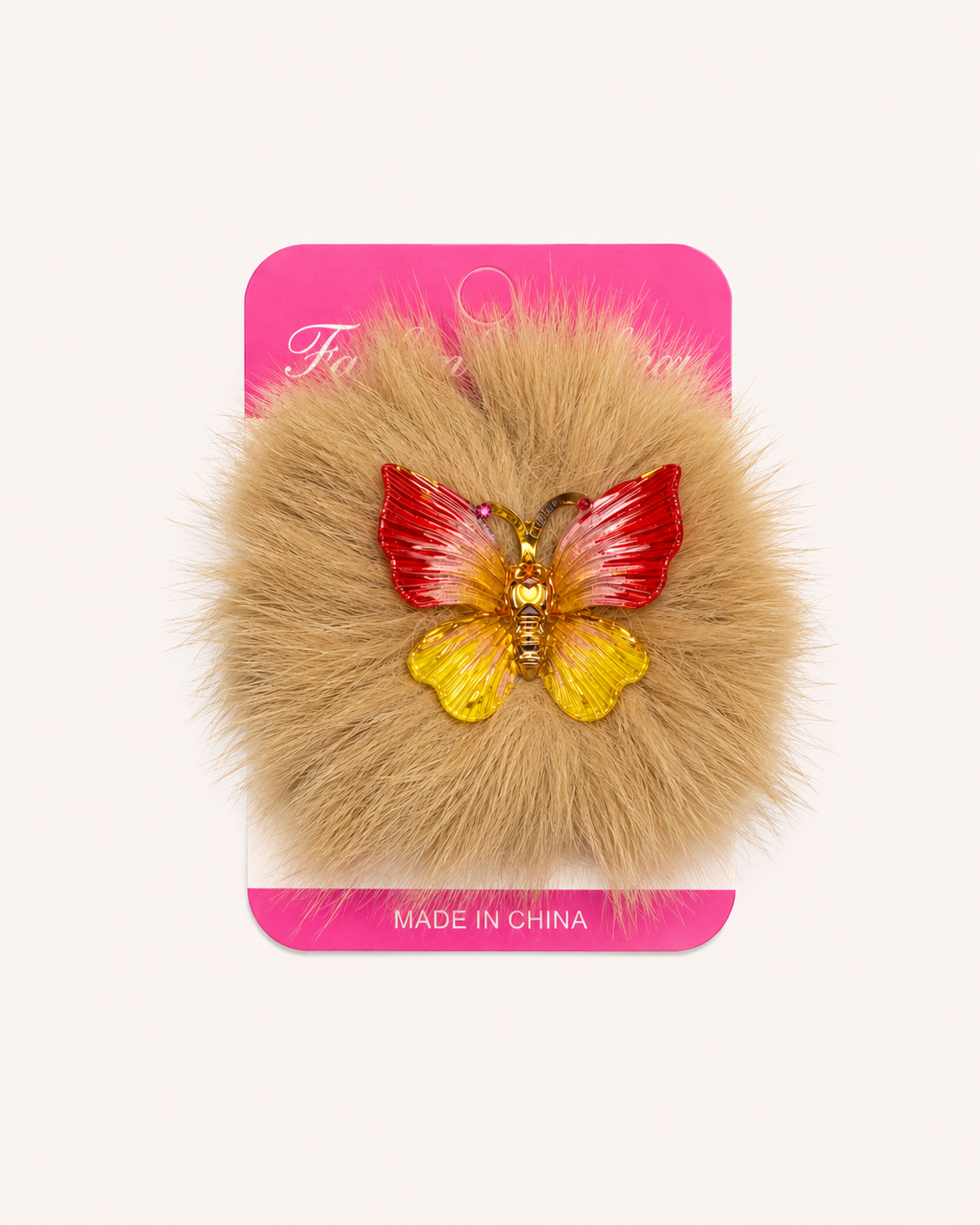 Fluffy Hair Pin