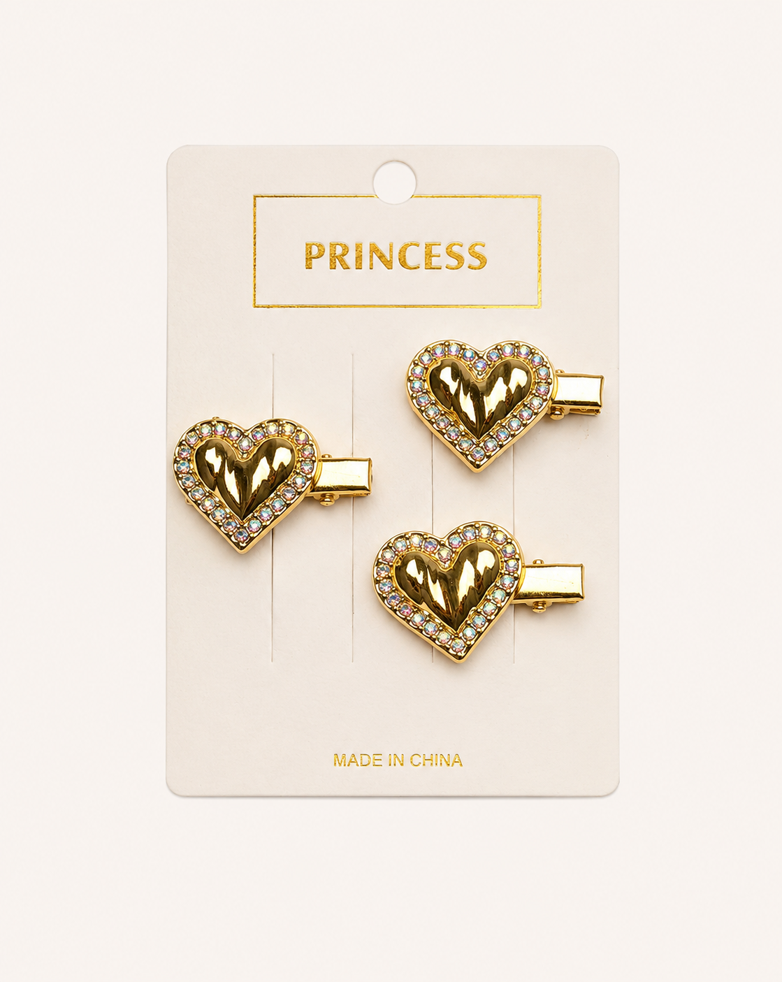 Heart Hair Pins