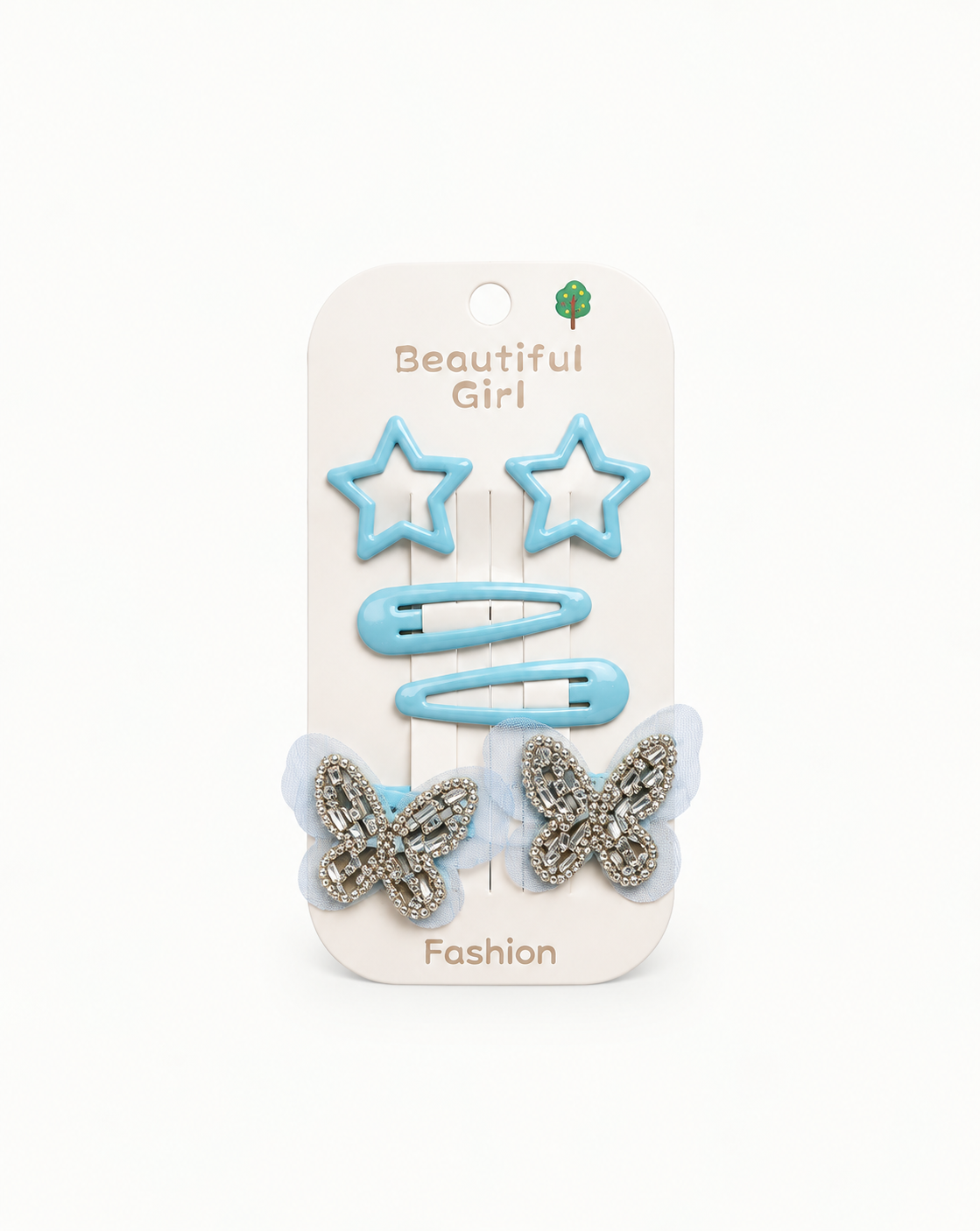 Sky Blue Hair Pins 6 Piece Pack